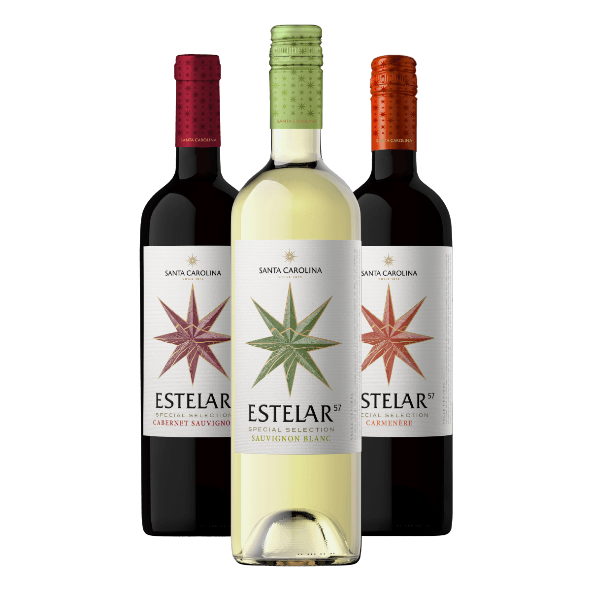 Kit Estelar (3 Vinhos Chilenos)